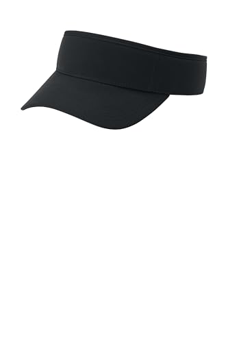 Port Authority Poly Visor - color: Black