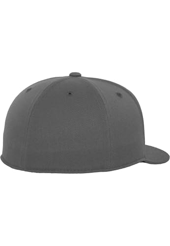 Flexfit Mens Premium 210 Fitted - color: Dark Grey, size: Small-Medium