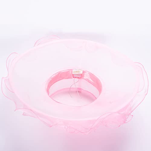 Lawliet Womens Dressy Wide Brim Church Wedding Occasion Sun Hat A613 - color: Pink