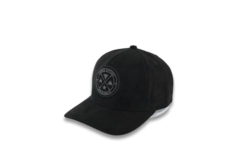 Urban Effort Trucker Hat for Men & Women, Mesh Back Baseball Cap, 5 Panel - color: Black/Black, style: Classic Snapback