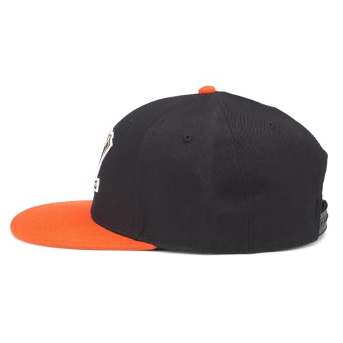AMERICAN NEEDLE Officially Licensed NHL National Hockey League Archive 400 Adjustable Snapback Baseball Hat - color: Anaheim Ducks (Black/Orange)
