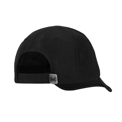 MISSION Cooling Performance Hat, Unstructured Low-Profile Adjustable Fit - UPF 50 - for Running, Workouts & Outdoors - color: Black