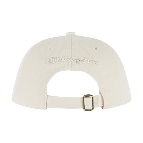 Champion Women's Essentials Washed Cotton Twill Adjustable Baseball Cap - color: Natural