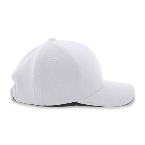 Pacific Headwear Unisex-Adult Pacific Headwear M2 Performance Hook-and-Loop Adjustable Cap - color: Silver