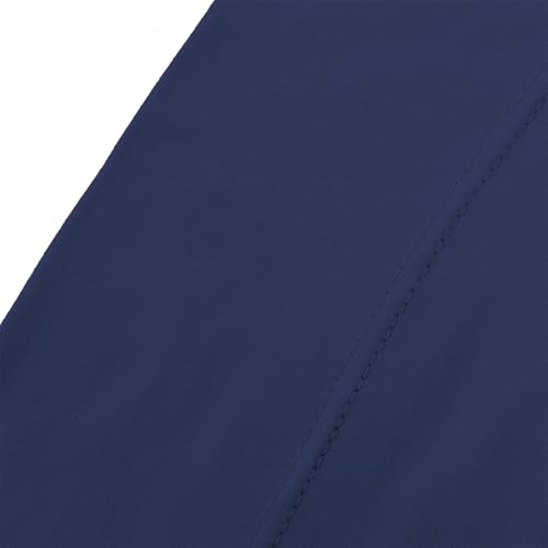 PURFUN 3 Pcs Muslim Inner Hijab Caps Women Solid Color Under Hijab Caps Stretchy Breathable Full Cover Undercap Tube Bonnet - color: Navy Blue+green+black