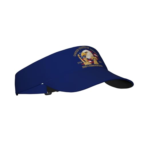 United States 250th Anniversary Hat America Patriotic Visor Caps for Women Men Adjustable Sun Hat - color: Usa 250th Anniversary 14