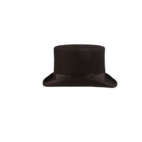 Scala Classico Men's Wool Felt English Topper Hat - color: Black, size: Large