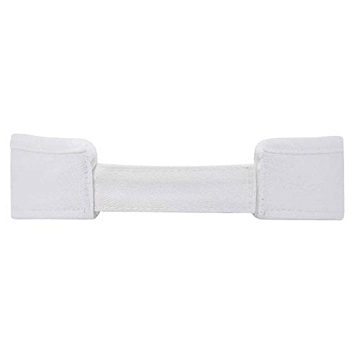 Ashen Fane Unisex Adjustable Cotton Sun Visor - color: White - Brushed Bull Denim