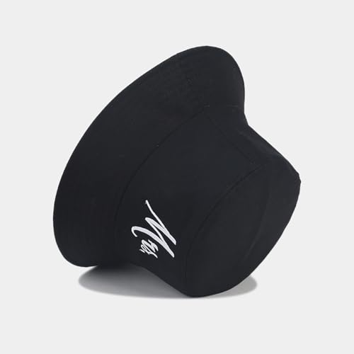 XYIYI 2 Pack Unisex Bucket Hat for Women Men Summer Beach Fishing Hat Sun Hat - color: Mr Mrs Black White