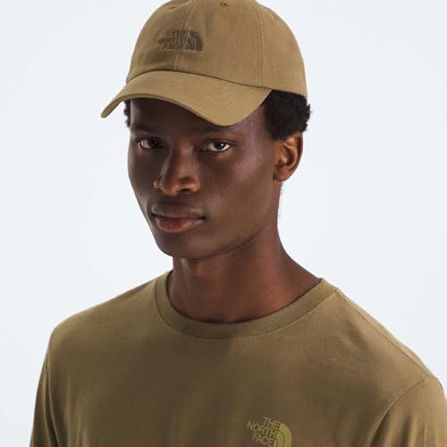 The North Face Norm Baseball Hat | Shallow Fit Ball Cap with Embroidered Logo, Adjustable Strap Closure & Silver Buckle - color: Cedar
