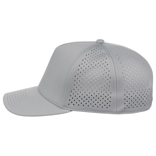 Lids Tee Box 5-Panel Performance Tech Adjustable Snapback Cap - color: Grey