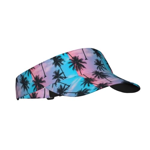 Sports Sun Visor Hats Adjustable Sun Visor Caps for Women and Men - color: Multicolor 154