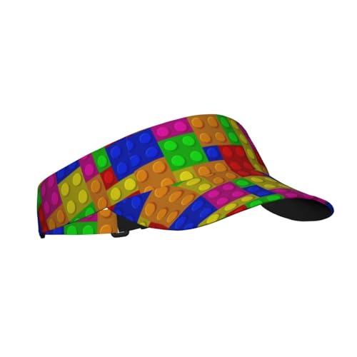 Sports Sun Visor Hats Adjustable Sun Visor Caps for Women and Men - color: Multicolor 05