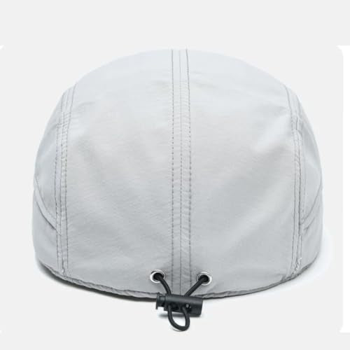 Quick Dry Short Brim Fitted Baseball Caps Men's Letter Embroidery Unstructured Cap Curved Brim Closed Back Hat K266 - color: Black, size: 7 1/2-8