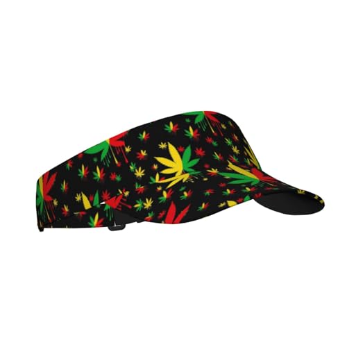 Sports Sun Visor Hats Adjustable Sun Visor Caps for Women and Men - color: Multicolor 10