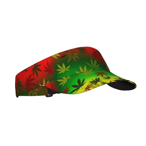 Sports Sun Visor Hats Adjustable Sun Visor Caps for Women and Men - color: Multicolor 153