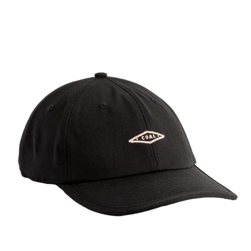 Coal Headwear Pines Strapback Hat - Adjustable, Hat for Men and Women - Outdoor Casual Everyday - color: Black