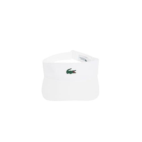 Lacoste Diamond Taffeta Sport Visor - color: White