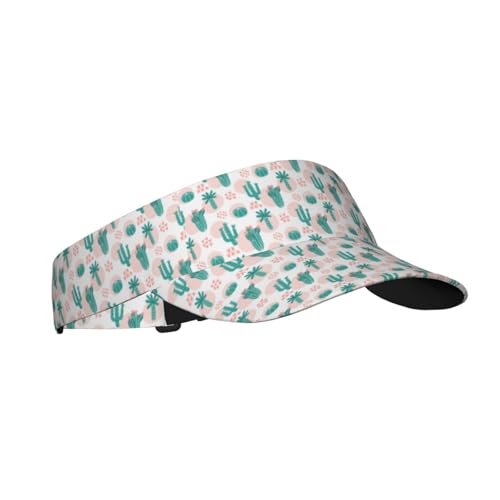 Wide Brim Sun Visor Hat - color: Purple