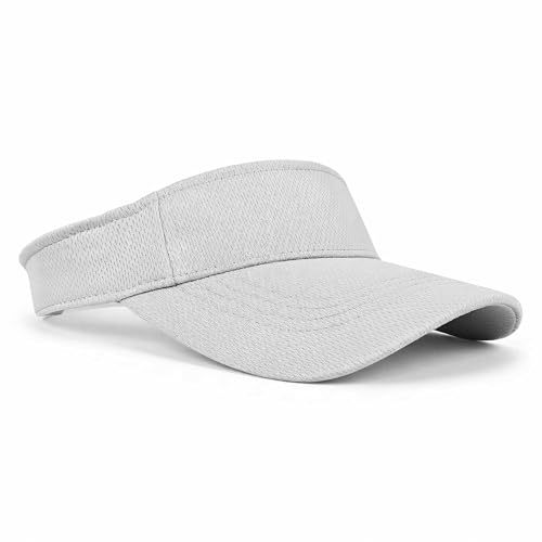 Sports Sun Visor Hat Women Adjustable Empty Top Visors Hats Outdoor Golf Tennis Baseball Cap Men - color: Grey