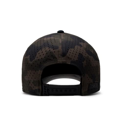 melin A-Game Hydro, Men’s Performance Snapback Hat - color: Olive Camo, size: Small