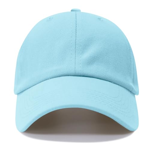 NPQQUAN Original Classic Low Profile Baseball Cap Golf Dad Hat Adjustable - color: Color Skyblue