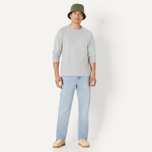 Amazon Essentials Men's Washed Cotton Canvas Bucket Hat - color: Olive, size: Large-X-Large