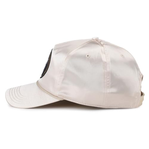 AMERICAN NEEDLE Unisex Coors Beer Patch Adjustable Snapback Baseball Hat - color: Blazer (Shiny Cream)