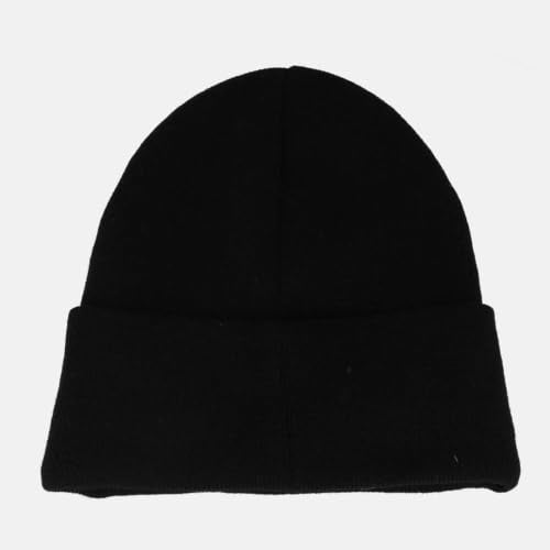 Hurley Mens Icon Knit Cuffed Beanie - color: Black Fleece