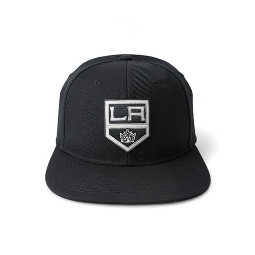 AMERICAN NEEDLE Officially Licensed NHL National Hockey League Archive 400 Adjustable Snapback Baseball Hat - color: Los Angeles Kings (Black)