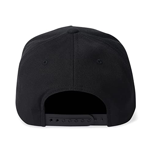 Brixton Rival Medium Profile Adjustable Snapback Hat - color: Black/Multi