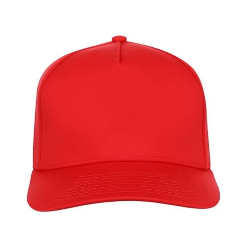 Lids Tee Box 5-Panel Performance Tech Adjustable Snapback Cap - color: Red