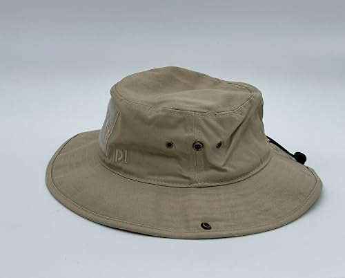 Tactical Bucket Hat with Patch Loop for Hook and Loop Patches – Adjustable Boonie Hat for Men & Women – Breathable Outdoor Sun Hat for Hiking, Fishing, Hunting, Military, Travel Tan