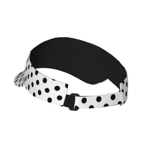 Leopard Print Sunscreen Visor Cap Adjustable Empty Top Athletic Beach Hat - color: 10