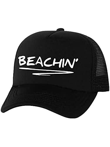 zerogravitee Beachin' Truckers Mesh Snapback hat - color: Black