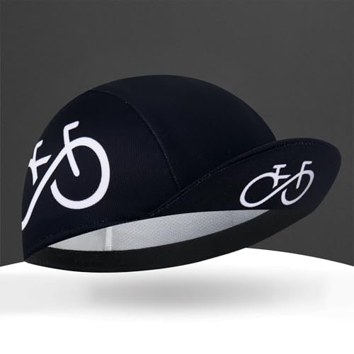 Cycling Cap for Man and Woman Cycling Hat Under Helmet-Polyester Breathable Sweat Absorbent - color: Go-20