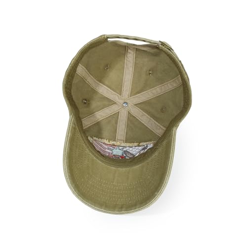 USA 250th Anniversary Baseball Cap Patriotic Embroidered American Hat - color: 3-khaki