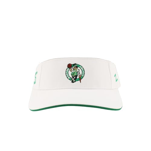 ZHATS NBA Unisex-Adult NBA Officially Licensed Visor Impact White