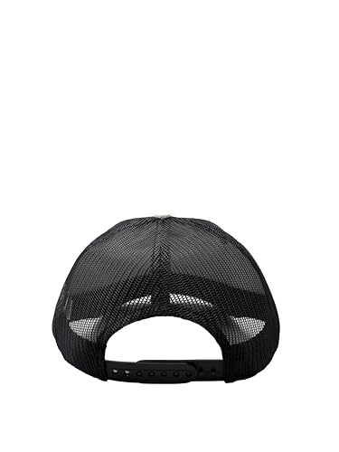 Ashen Fane Faux Suede 5 Panel Polyester Blend Classic Adjustable Trucker Hat - Animal Patch Mesh Back or Plain Cap - color: Dog White