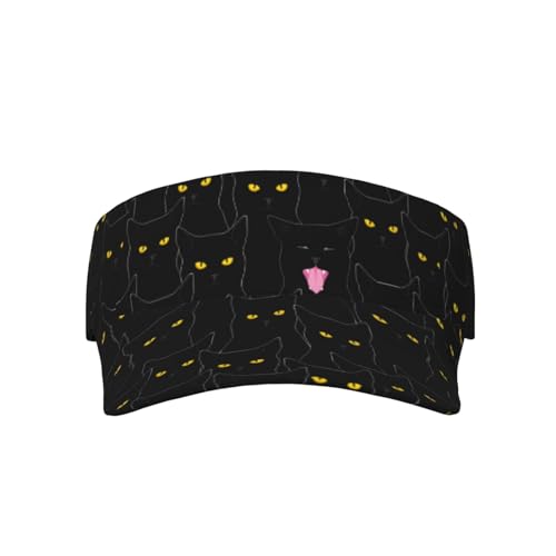 Gianlaima Funny Golf Sun Visor Hat for Women Men - color: Black41
