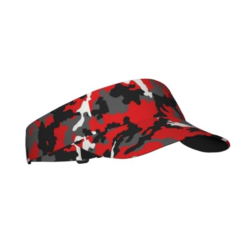 Sports Sun Visor Hats Adjustable Sun Visor Caps for Women and Men - color: Multicolor 132
