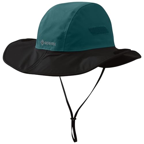 Outdoor Research Seattle Rain Hat - color: Mediterranean/Black, size: X-Large