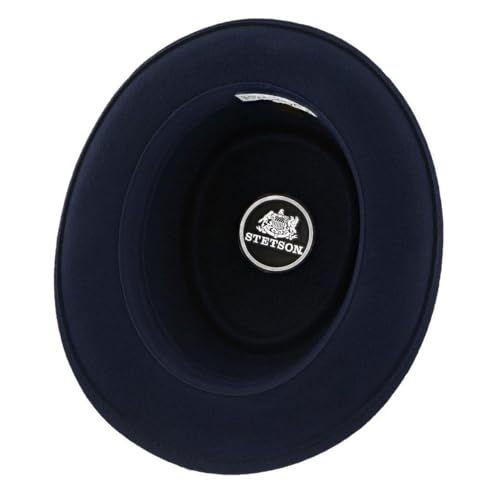 Stetson Cranston Men's Wool Dress Hat - color: Navy, size: X-Large