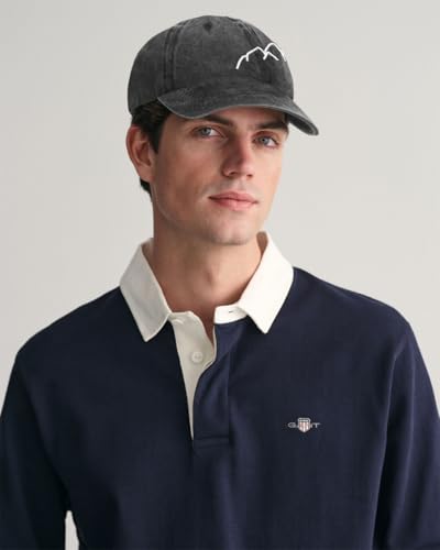 XYIYI Vintage Washed Distressed Baseball Cap Adjustable Cotton Dad Hat for Women Men - color: Mountain Black