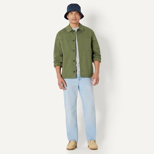 Amazon Essentials Men's Washed Cotton Canvas Bucket Hat - color: Navy, size: Large-X-Large