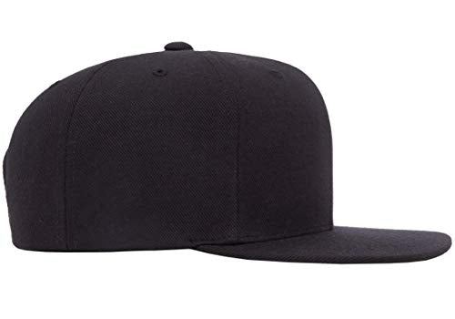 Flexfit Unisex Adult Yp Classics Premium Snapback Cap – 2-Tone - color: Black