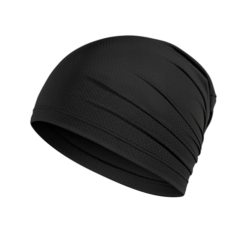 Cmonie 4-6Pack Breathable Skull Caps for Men Women - color: 4pack-black&light Gray&gray&white