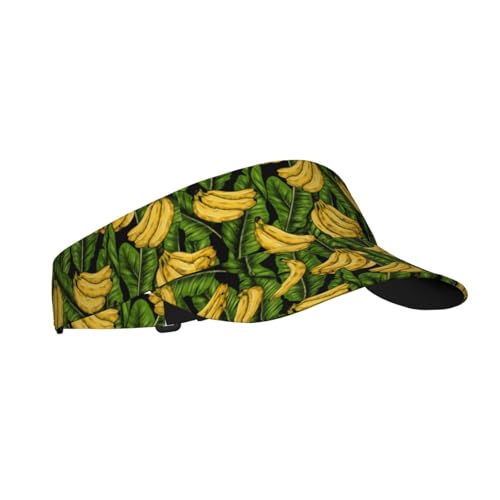Sports Visor hat Adjustable Sun Cap for Women Men Running Golf Tennis - color: Black17