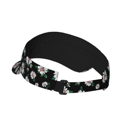 Leopard Print Sunscreen Visor Cap Adjustable Empty Top Athletic Beach Hat - color: 20