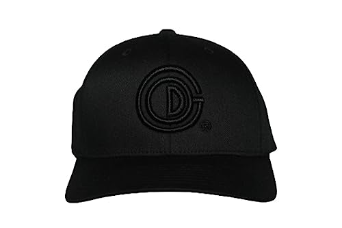 GOD CREATED 3D Logo Flexfit Cap - color: Black, size: Large-X-Large